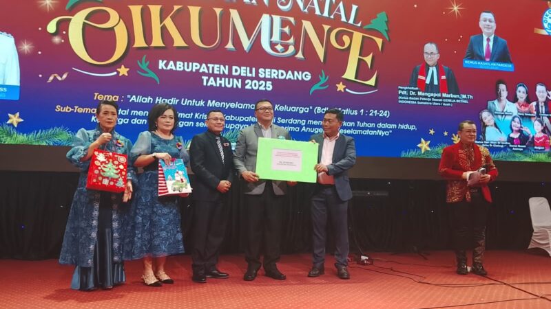 Perayaan Natal Oikumene Deli Serdang “Bukti Nyata Kebhinekaan & Toleransi Terus Terjaga”
