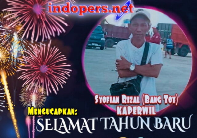 Kaperwil Berita Umum Nasional INDOPERS Provinsi Bangka Belitung, Mengucapkan Selamat Tahun Baru 2026.