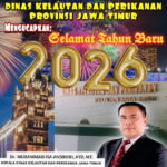 Ucapan Selamat Tahun Baru 2026, Dinas Kelautan dan Perikanan Provinsi Jawa Timur