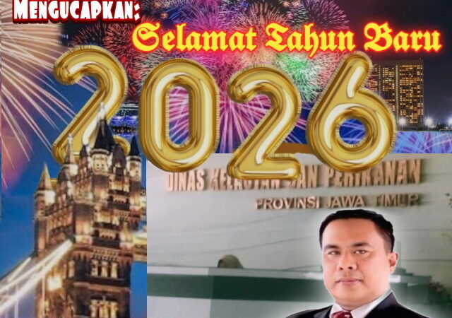 Ucapan Selamat Tahun Baru 2026, Dinas Kelautan dan Perikanan Provinsi Jawa Timur