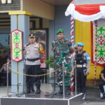 Komandan Kodim 1015/Sampit Hadiri Apel Gelar Pasukan Operasi Kepolisian Terpusat “Lilin Telabang” tahun 2025 dalam rangka Pengamanan Natal 2025 dan Tahun Baru 2026