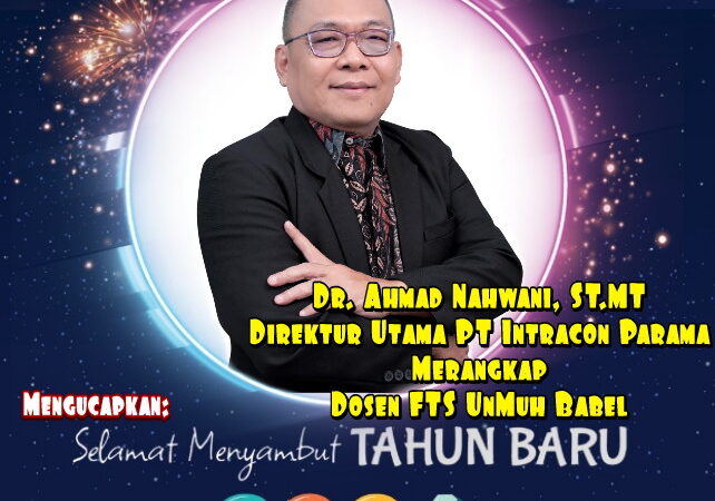 Segenap Pimpinan, Staf dan Karyawan PT. INTRACON PARAMA Mengucapkan “Selamat Datang Tahun 2026”