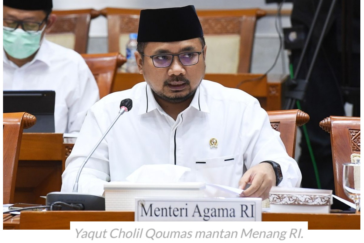 Yaqut Cholil Qoumas Mantan Menag Ditetapkan Sebagai Tersangka Korupsi Kuota Haji Oleh KPK