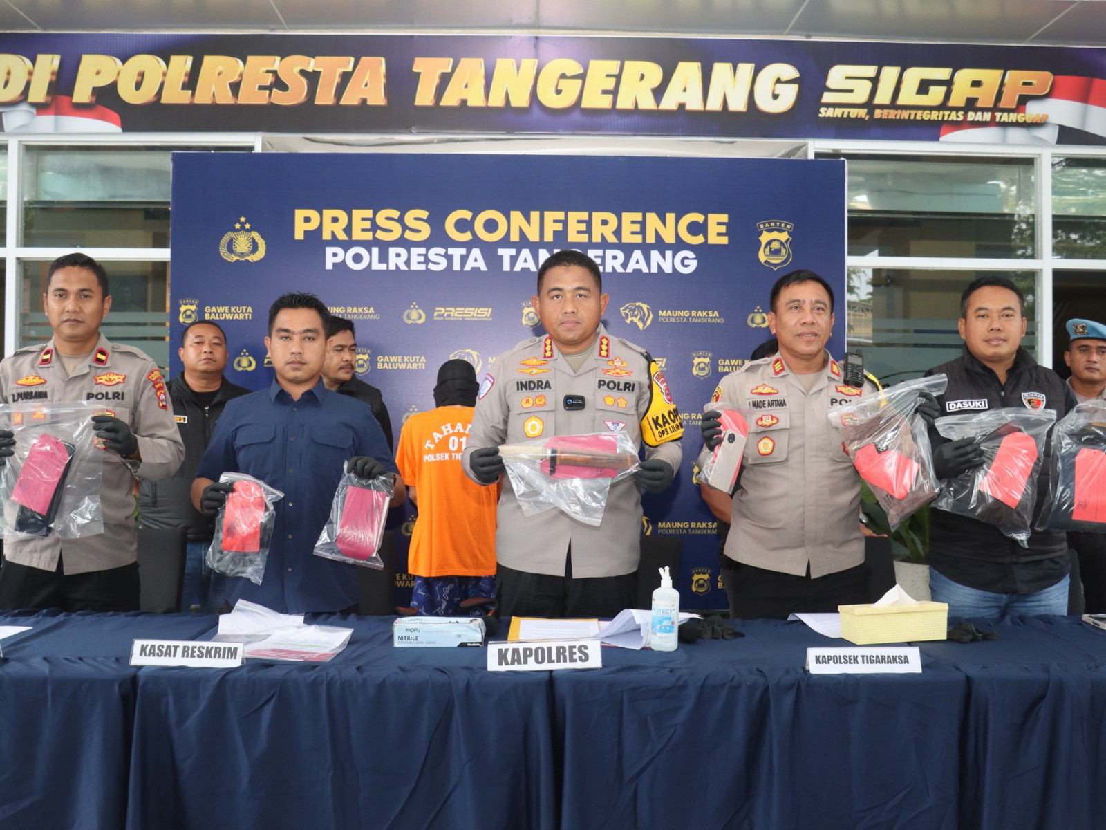 Polresta Tangerang Ungkap Motif Sakit Hati Ditagih Utang Jadi Latar Pembunuhan di Jambe