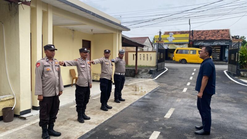 Polsek Kronjo Gelar Apel Pagi Siaga Personel