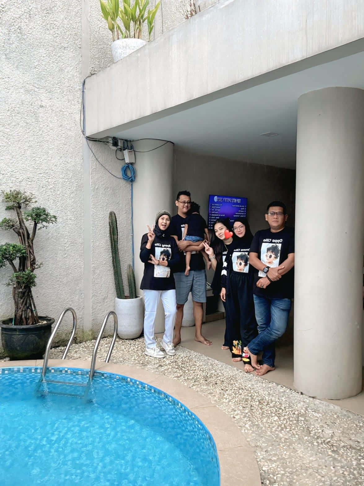 Cilla ke-2: Momen Bahagia Keluarga di Villa Moane Jalan Alternatif Puncak Cisarua Bogor !