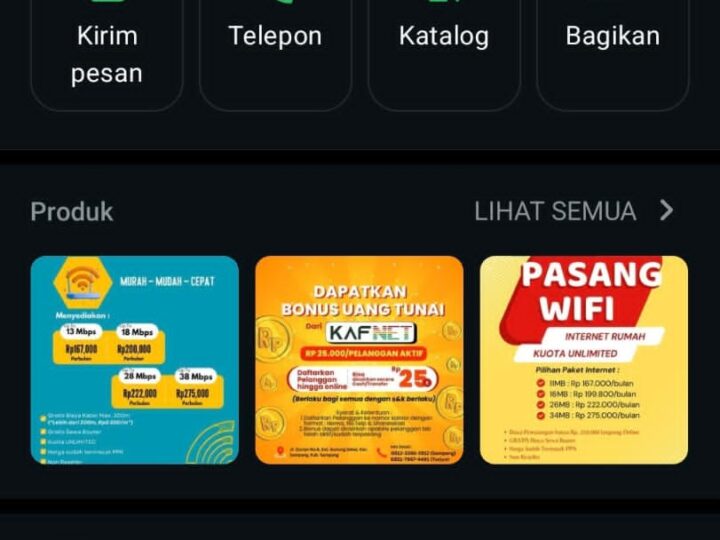 Layanan Buruk, Pelanggan Layanan Internet Kafnet Desa Pacanggaan Sampang Kecewa Berat