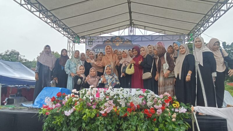 Sukses Gelar Tablighul Islamiyah  Peringatan Isro Mi’raj Nabi Muhammad SAW Majlis Ta’lim Ibu Al-hidayah Cilejet