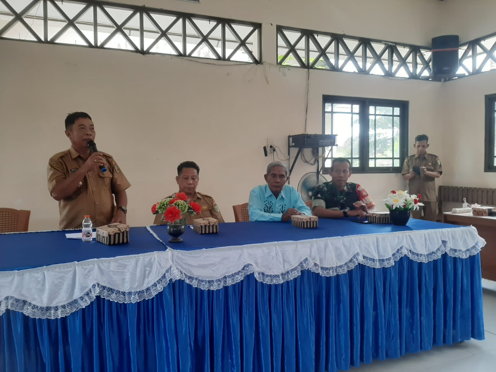 Dukung Pembangunan, Babinsa Kodim 1016/Palangka Raya Hadiri Musrenbang Kelurahan