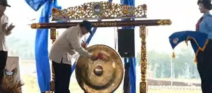 Prabowo Resmikan SMA Taruna Nusantara Malang, Alumni Menyambutnya