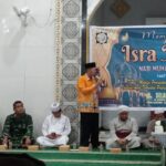 Babinsa Koramil 1015-12/Seruyan Tengah Menghadiri Peringatan Isra Mi’raj