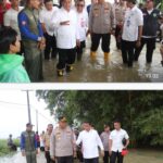 Bupati dan Kapolresta Tangerang Tinjau Banjir di Pasir Ampo Kresek