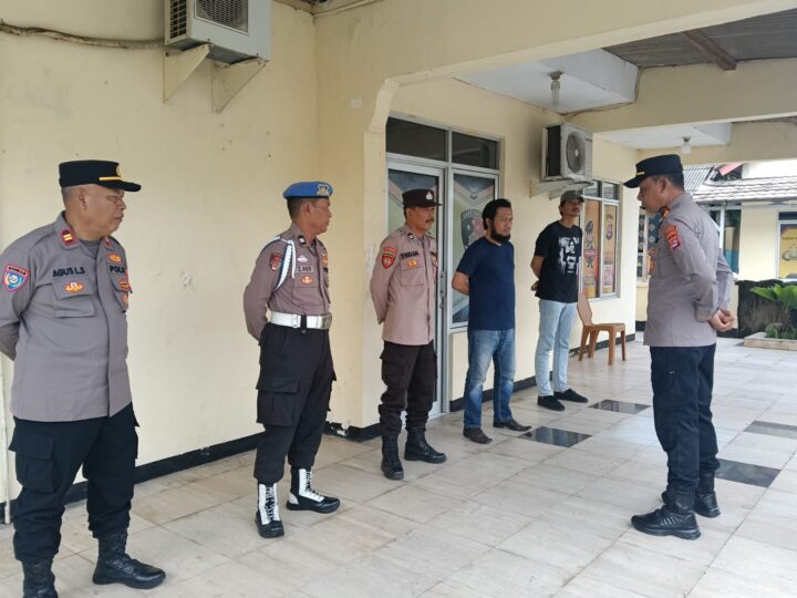 Polsek Kronjo Gelar Apel Siaga Personel