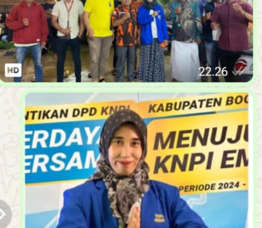Musyawarah Kecamatan KNPI Parung Panjang Tetapkan Ayya Susi Damayanti sebagai Ketua Terpilih