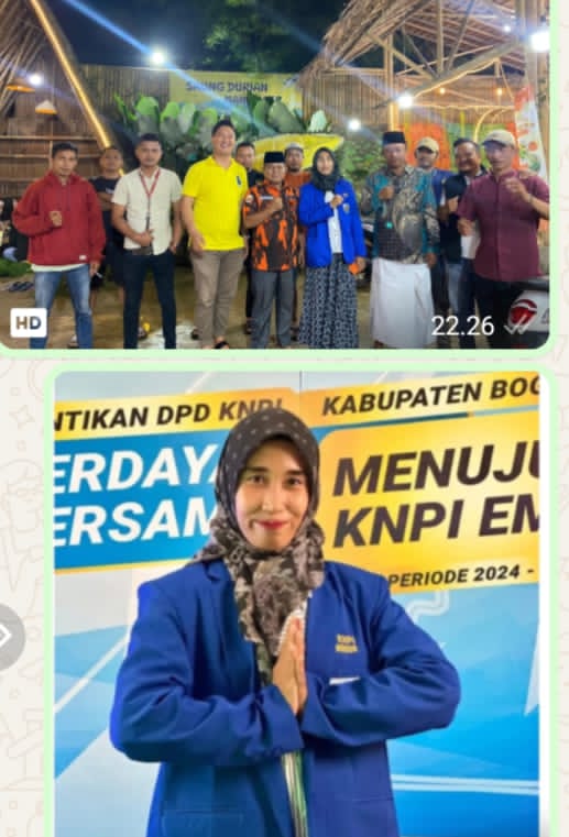 Musyawarah Kecamatan KNPI Parung Panjang Tetapkan Ayya Susi Damayanti sebagai Ketua Terpilih