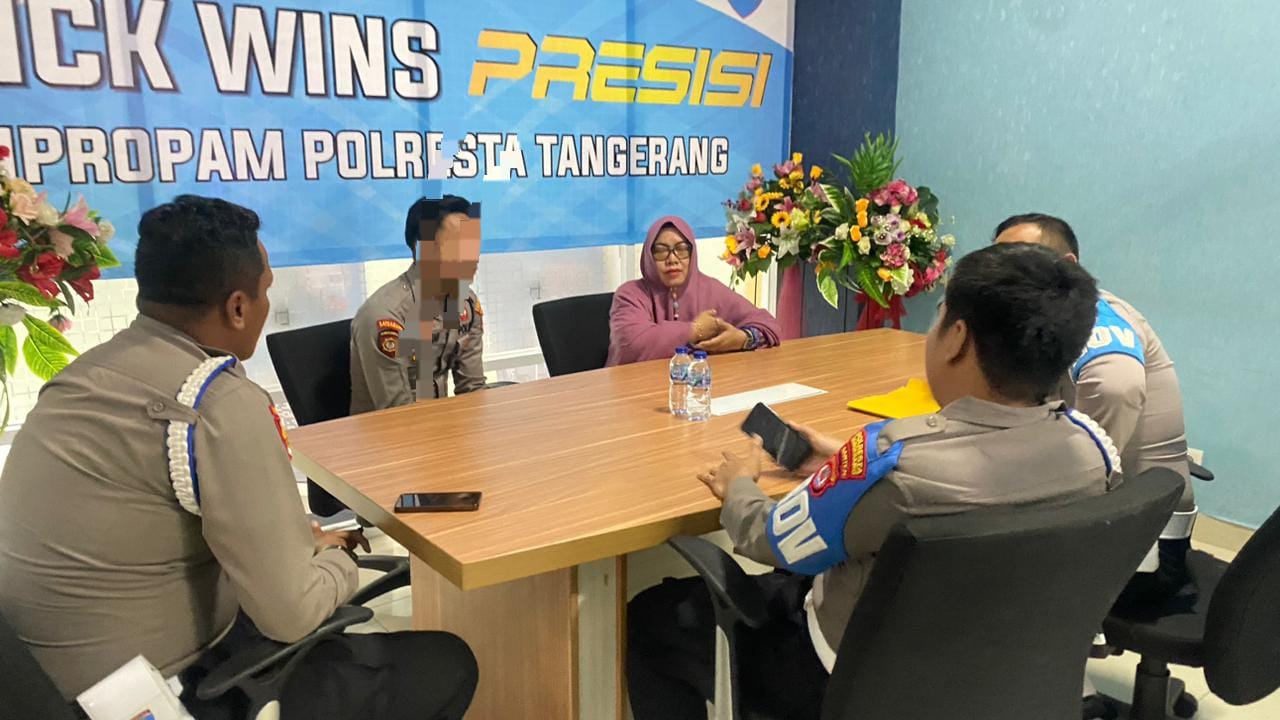 Polresta Tangerang Pastikan Dugaan Pelanggaran Oknum Anggota Ditindaklanjuti