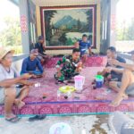 Babinsa Koramil 1015-07/Parenggean Melaksanakan Komsos Dengan Warga Binaan