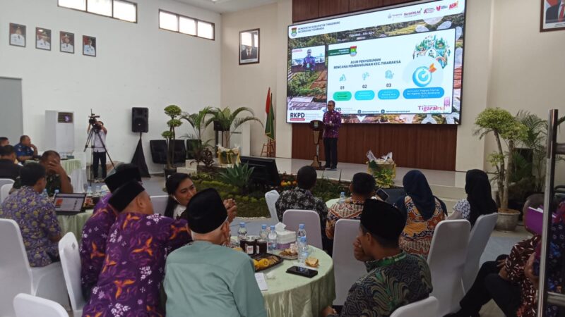 Musrenbang dan Penyusunan RKPD Tahun 2027 di Kecamatan Tigaraksa Kabupaten Tangerang
