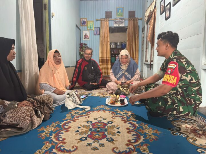 Babinsa Koramil 1015-12/Seruyan Tengah Jalin Komunikasi Sosialisasi Bersama Warga Binaan
