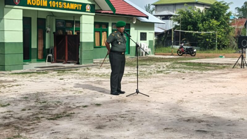Kodim 1015/Sampit Berangkatkan 72 Calon Bintara Dan Tamtama TNI AD