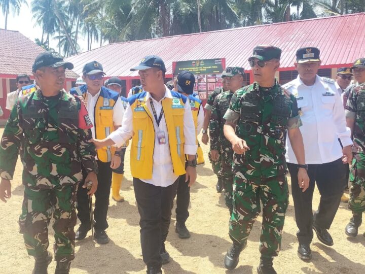 Kasum TNI Kunjungi Wilayah Kodam I/BB, Tinjau Penanganan Bencana dan Infrastruktur di Tapanuli Tengah