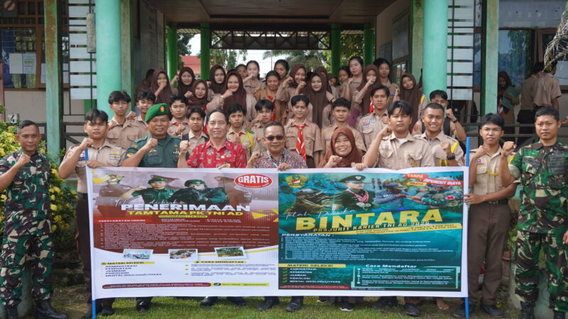 Kodim 1015/Sampit Gelar Kampanye Kreatif Penerimaan Prajurit TNI-AD Tahun 2026