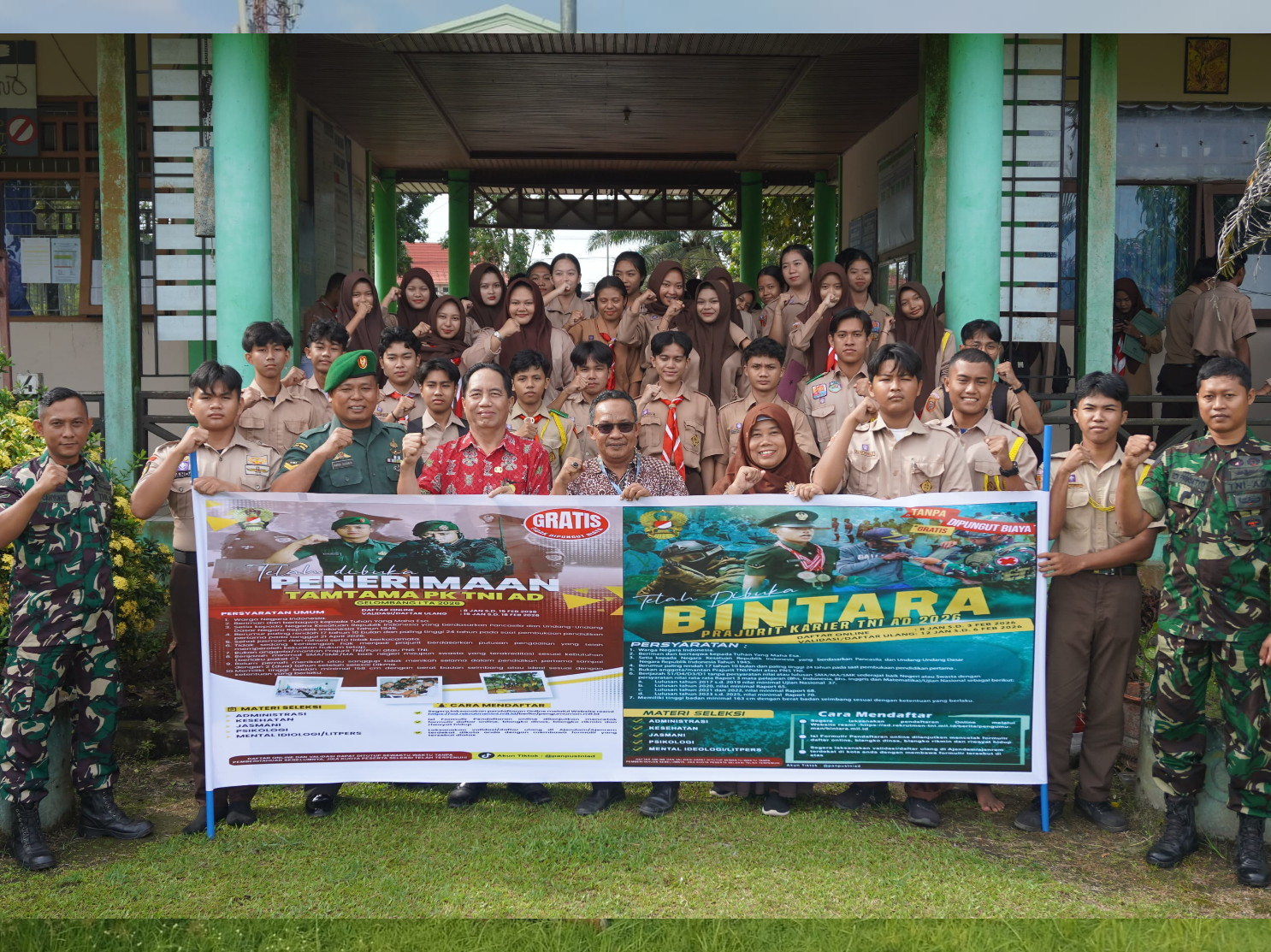 Kodim 1015/Sampit Gelar Kampanye Kreatif Penerimaan Prajurit TNI-AD Tahun 2026