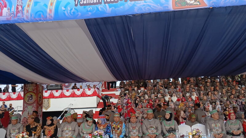 Komandan Kodim 1015/Sampit Ikuti Upacara Peringatan Hari Jadi ke 73 Kabupaten Kotawaringin Timur tahun 2026