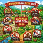 Pemerintah Tegaskan Larangan Penggunaan Dana Desa Tahun Anggaran 2026, Permendes PDT Nomor 16 Tahun 2025