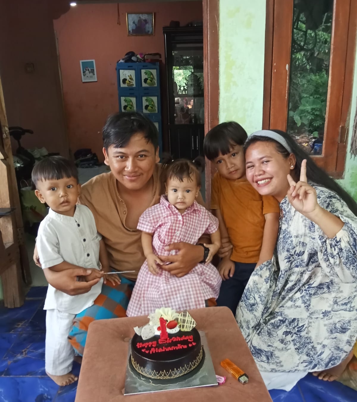 Selamat Ulang Tahun, Buat Cucu ke 3 Yang ke 1 Tahun Putri Dari Rizki Abdillah Dan Ibu Eti Tercinta