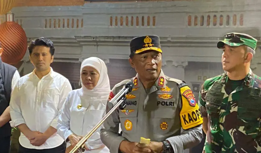 Malam Tahun Baru di Berbagai Daerah Jawa Timur Berjalan Kondusif, Ungkap Kapolda.
