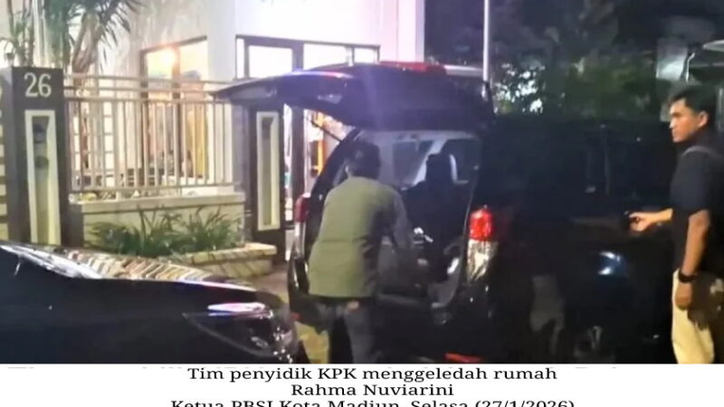 KPK Sita Mercy dan Pajero dari Rumah Ketua PBSI Kota Madiun, Terkait Kasus Korupsi Maidi Mantan Walikotanya