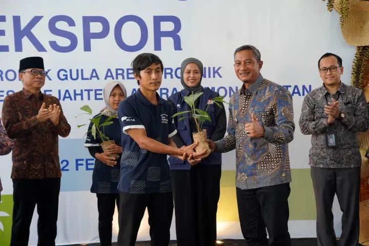 Gula Aren Organik Produk Olahan Desa Sejahtera Astra (DSA) Temon Agro Lestari Kabupaten Pacitan Berhasil Tembus Pasar Internasional.