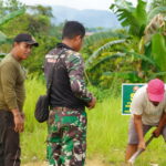 Satgas TMMD 127 Kodim 1015/Sampit Gelar Penanaman Pohon Bersama Masyarakat