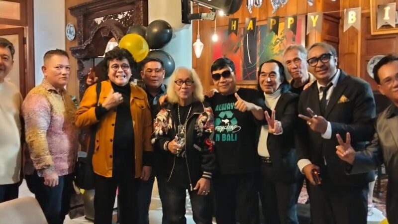 Forum Wartawan Jaya Indonesia, Hadiri Milad ke-75 Asido Drummer PAMBER’S Tokoh Musik Lagendaris