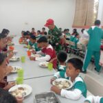 Kodim 1015/Sampit Latih Disiplin dan Moral Siswa-Siswi Sekolah Rakyat