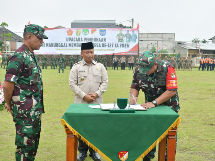 Kasrem 051/Wijayakarta Hadiri Pembukaan TMMD ke-127 TA 2026 di Kota Depok