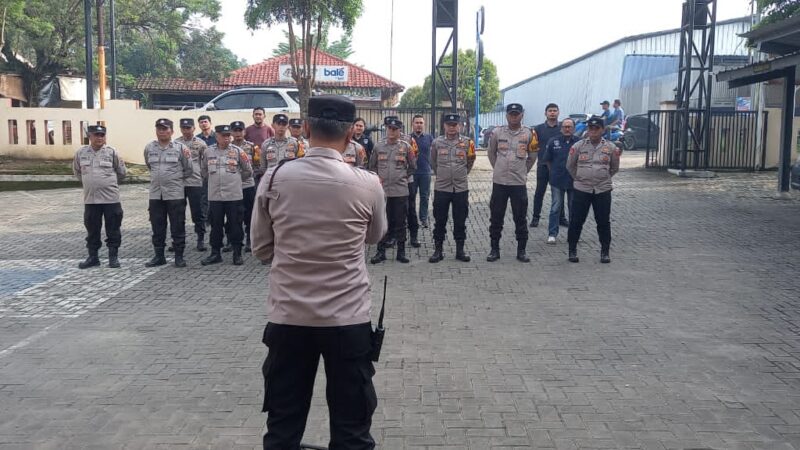 Polsek Panongan Gelar Apel Pagi dan Anev Mingguan, Perkuat Disiplin serta Kesiapan Personel