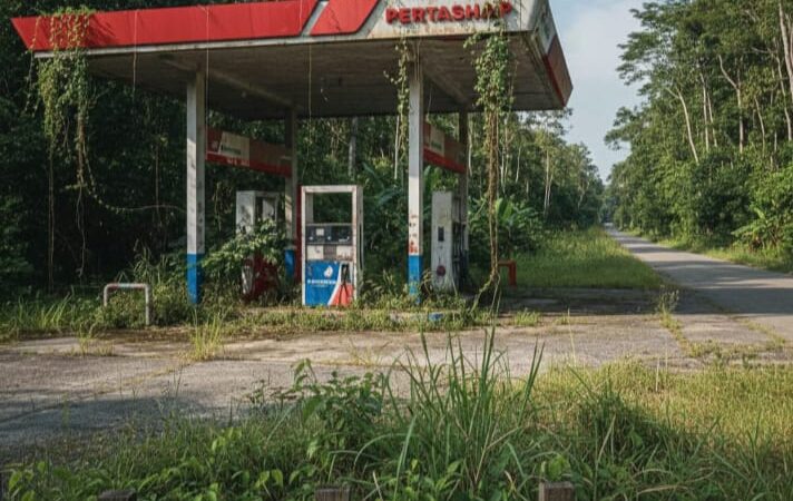 Mangkrak dan Menjadi Belukar  Mendesak Sanksi Pidana atas Kelalaian Pengelolaan Aset Pertashop di Jalur Melawi dan Sintang.