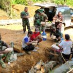 Nikmati Makan Siang Ala Satgas TMMD Reguler ke-127 Kodim 1015/Sampit