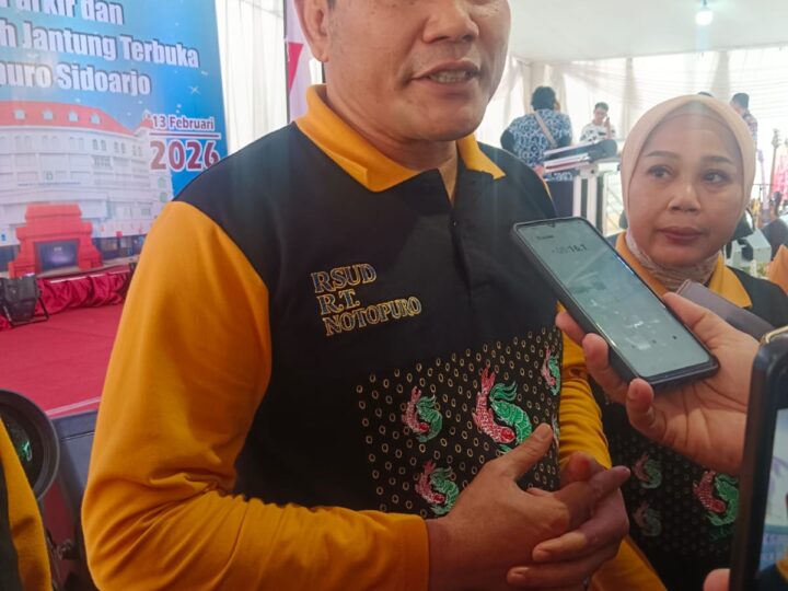 Perkuat Layanan Kesehatan, Bupati Sidoarjo H. Subandi, S.H., M.Kn., Resmikan Double Deck Parkir dan Kamar Operasi Bedah Jantung Terbuka RSUD R.T. Notopuro