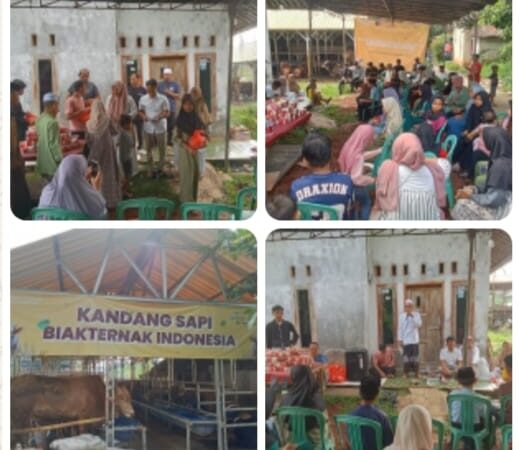 Biak Ternak Indonesia Gelar Tarkib Ramadhan, 100 Anak Yatim dan 150 Janda Tua  Terima Santunan Uang dan Sembako