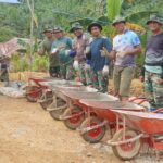 Arco Berbaris Rapi, Satgas TMMD Reg Ke-127 Siap Eksekusi Pekerjaan