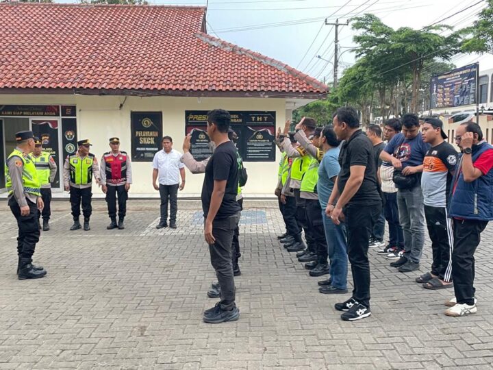 Polsek Panongan Gelar Apel Pengamanan Malam Tahun Baru Imlek 2026