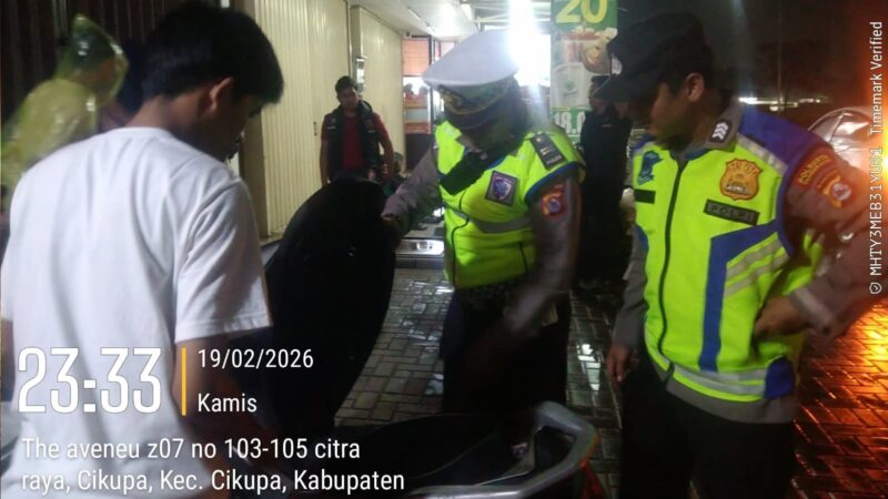 Reskrim Polsek Cikupa Laksanakan Patroli Mobile Antisipasi Tawuran dan Perang Sarung