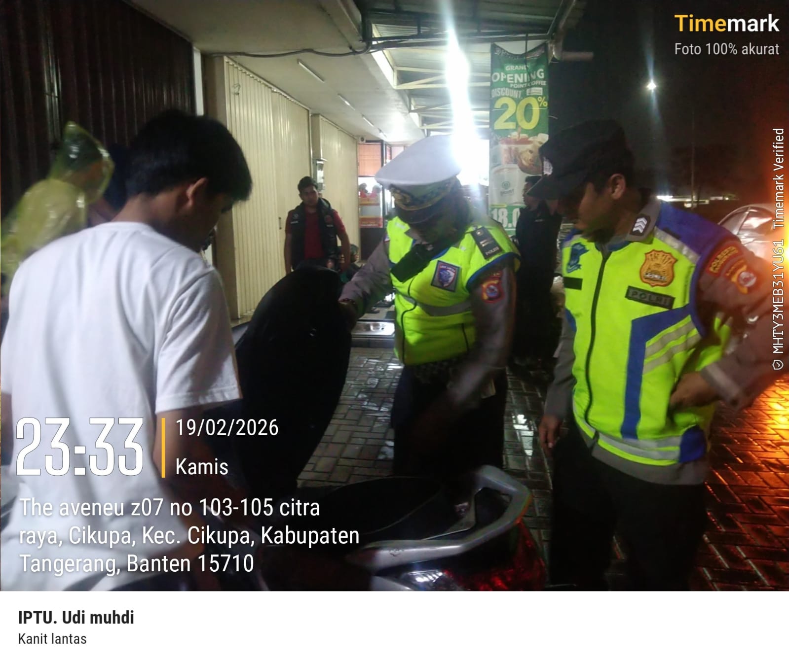 Reskrim Polsek Cikupa Laksanakan Patroli Mobile Antisipasi Tawuran dan Perang Sarung