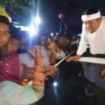 Wanita Ini Nekat Hadang Mobil KDM di Lapangan Den Sakti Tambun Selatan