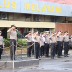 Waka Polres Kotim Pimpin Apel Pagi, Tekankan Disiplin dan Semangat Kerja