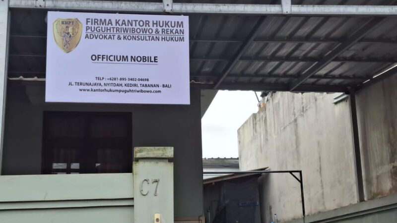 Pembukaan Cabang Baru Kantor Hukum Puguh Triwibowo & Rekan di Tabanan – Bali