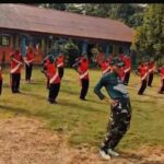 Satgas Pamtas RI–PNG Yonif 763/SBA Pos Suswa Gelar Kegiatan Olahraga Bersama Murid SMP di Kampung Suswa